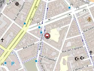 Carte de Bienz Cécile à Strasbourg