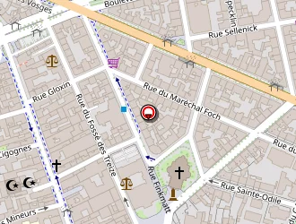 Carte de Klee Kuniko à Strasbourg