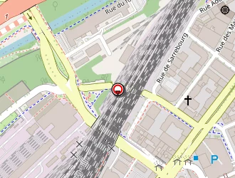 Carte de Clairline Coiffure à Strasbourg