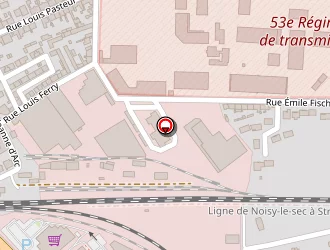 Carte de Euroboucher à Lunéville