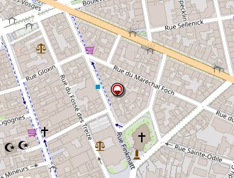 Carte de Junior Et Senior's Services à Strasbourg