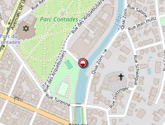 Carte de Le Pont Des Vosges à Strasbourg