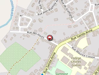 Carte de Gymnase Alain Mimoun à Lunéville