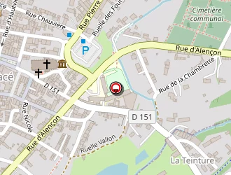 Carte de Geomat à Ferté-macé (la)