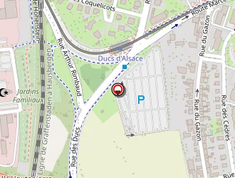 Carte de Reinbold Gilbert à Strasbourg