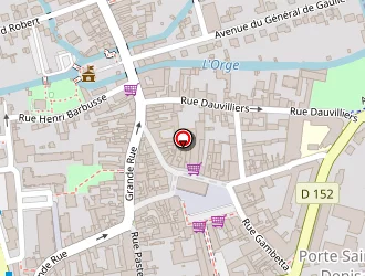 Carte de Société Générale à Arpajon