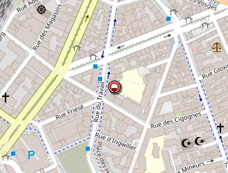 Carte de Urban Tv à Strasbourg