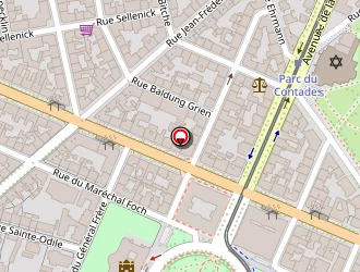 Carte de Huck Bruno à Strasbourg