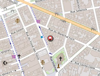 Carte de Weil Sima à Strasbourg