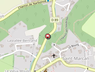 Carte de Ecole Publique à Saint-marcan