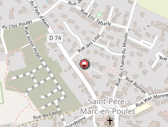 Carte de Heurtebise David à Miniac-morvan