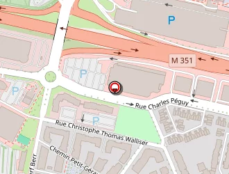 Carte de France Quick à Strasbourg