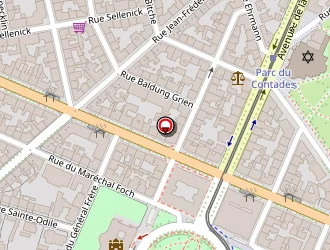 Carte de Rosner Vincent à Strasbourg