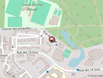 Carte de Gilbert Christophe à Nandy