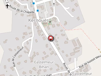 Carte de Aballea Sarah à Kernouës