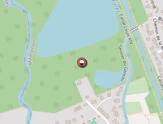 Carte de Des Georgeries à Maintenon