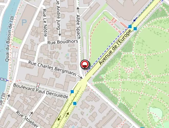 Carte de Falcoz Pierre à Strasbourg