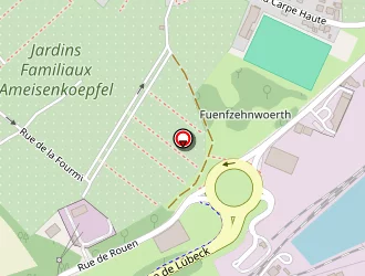 Carte de Algeco à Strasbourg