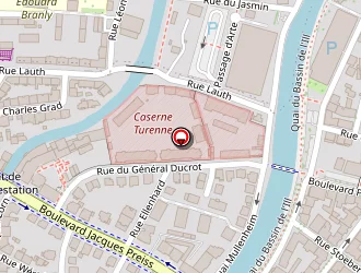 Carte de Amar Tsevi à Strasbourg