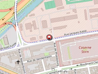 Carte de Lindemann à Strasbourg