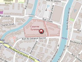 Carte de Histoires D'eaux à Strasbourg