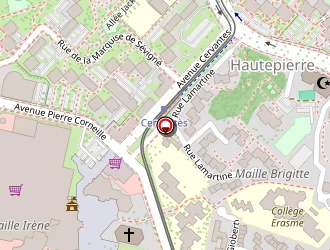 Carte de Ecole Brigitte à Strasbourg