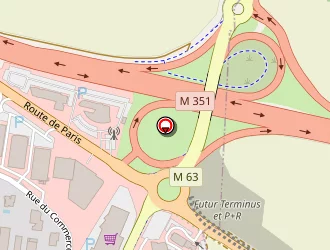 Carte de Semaroute à Wolfisheim