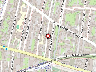 Carte de Coiffure Ck13 à Strasbourg