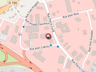 Carte de Corvez Frères à Morlaix