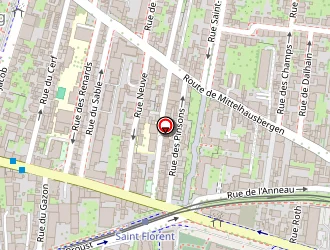 Carte de Sidi Men à Strasbourg