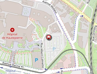 Carte de Hôtel Athena Spa à Strasbourg