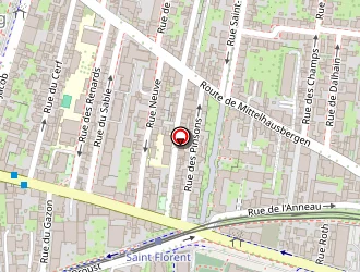 Carte de Caillard Jean-françois à Strasbourg