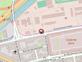 Carte de Cabinet Nuss à Strasbourg