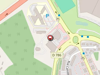 Carte de Bourdier Pharmacie à Morlaix