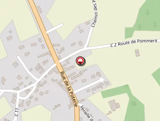 Carte de La Poterie à Pabu