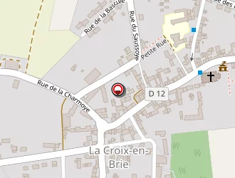 Carte de Agence Postale Communale à Croix-en-brie (la)