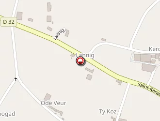 Carte de Abers Arbres à Plouguerneau