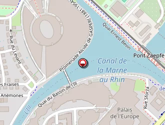 Carte de Locaconseil Informatique à Strasbourg