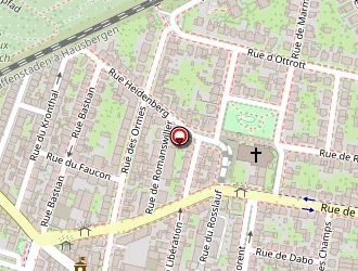 Carte de Factory 234 à Strasbourg