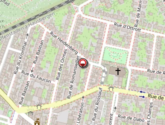 Carte de Verrière Dominique à Strasbourg