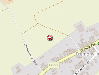 Carte de Terrain De Jeux à Frémonville