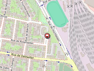 Carte de Weber Ngom Claire à Strasbourg