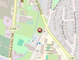 Carte de Centre Aéré à Sées