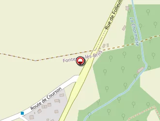 Carte de Fontenay Les Briis Automobiles à Fontenay-lès-briis