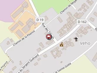 Carte de Espace Multisports à Vého