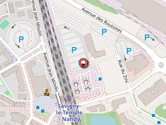 Carte de L'empreinte à Savigny-le-temple