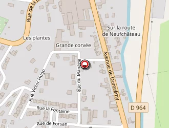 Carte de Parenteau Francis à Vaucouleurs