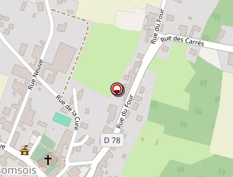 Carte de Salle Des Fêtes à Somsois