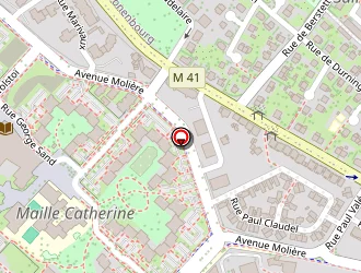 Carte de Ecole Catherine à Strasbourg