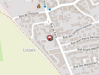 Carte de Commune De Lisses à Lisses